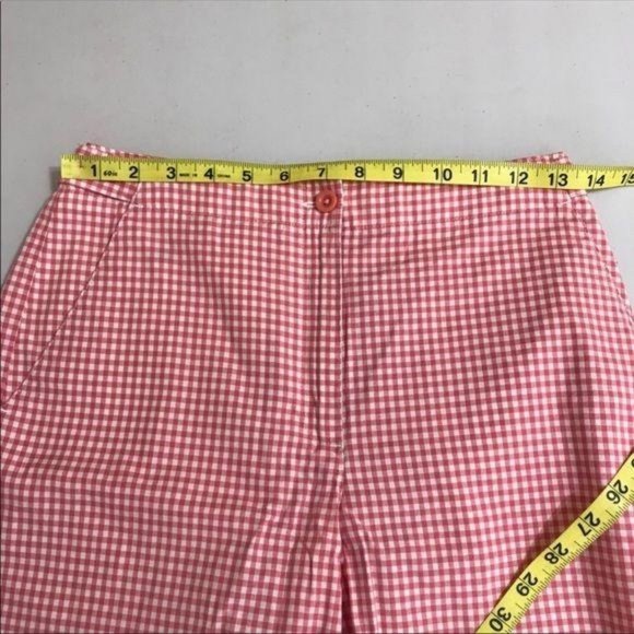 Liz Claiborne Liz Sport Size 4 Gingham Print Short - Picture 9 of 12